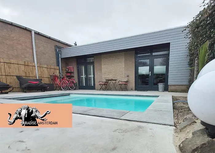 Paradise Amsterdam Of 80 M2 With Private Pool - Inclusive, Parking, Use Of Bikes, Tourist Tax And Much Appartement Zandvoort