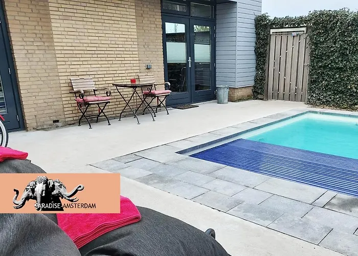 Paradise Amsterdam Of 80 M2 With Private Pool - Inclusive, Parking, Use Of Bikes, Tourist Tax And Much Appartement *