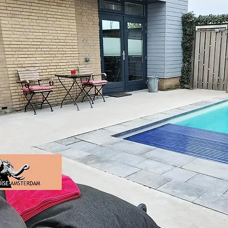 Paradise Amsterdam Of 80 M2 With Private Pool - Inclusive, Parking, Use Of Bikes, Tourist Tax And Much アパート *