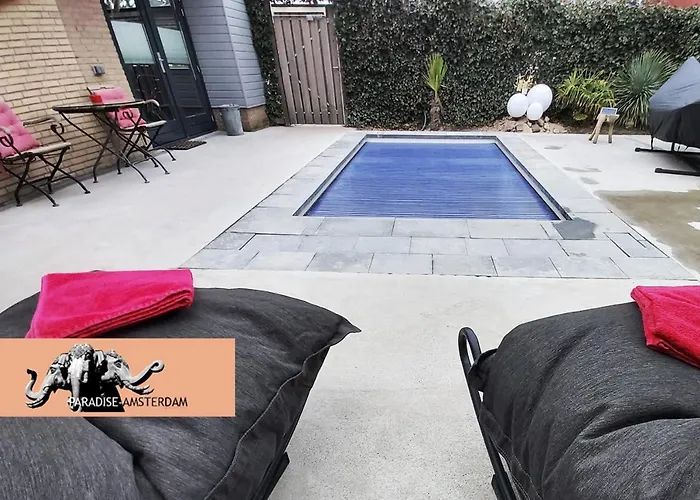 Paradise Amsterdam Of 80 M2 With Private Pool - Inclusive, Parking, Use Of Bikes, Tourist Tax And Much 잔드보르트